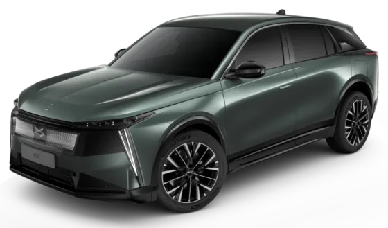 DS N°7 électrique, 230 ch · 73,7 kWh · 19"